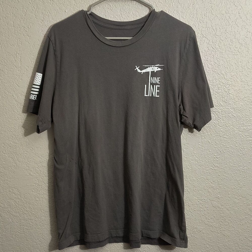 Nine Line Men's Gray Short Sleeve Shirt Size XL